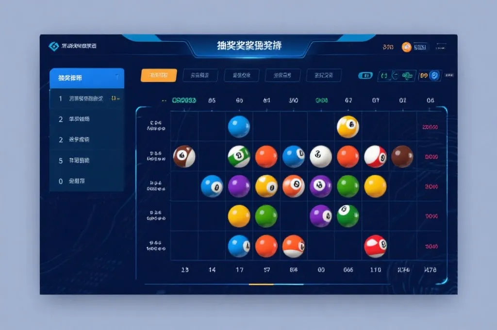 开奖数据可视化图表