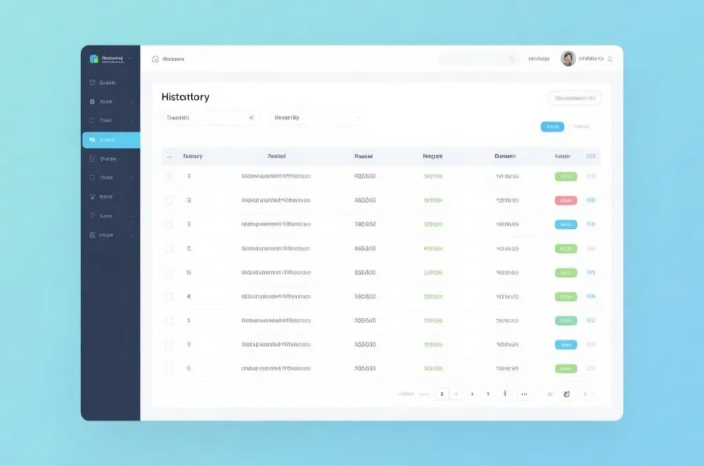 用户界面数据展示